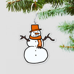 CDI Snowman Acrylic Ornament