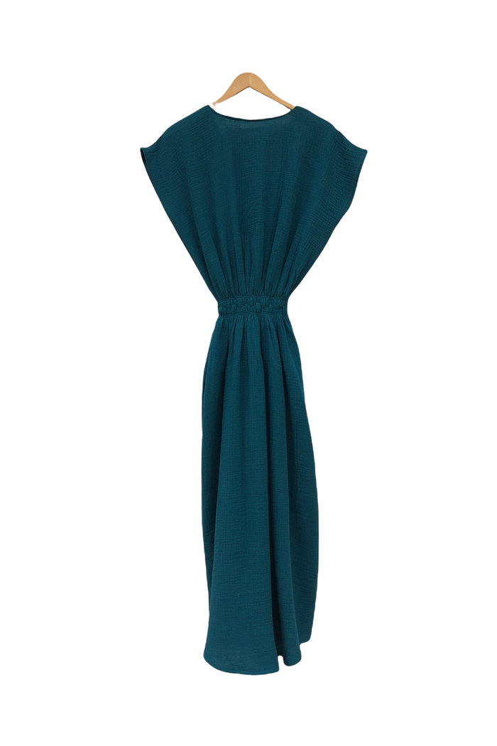 Cecilia Sörensen Magnolia Dress Cyan Green