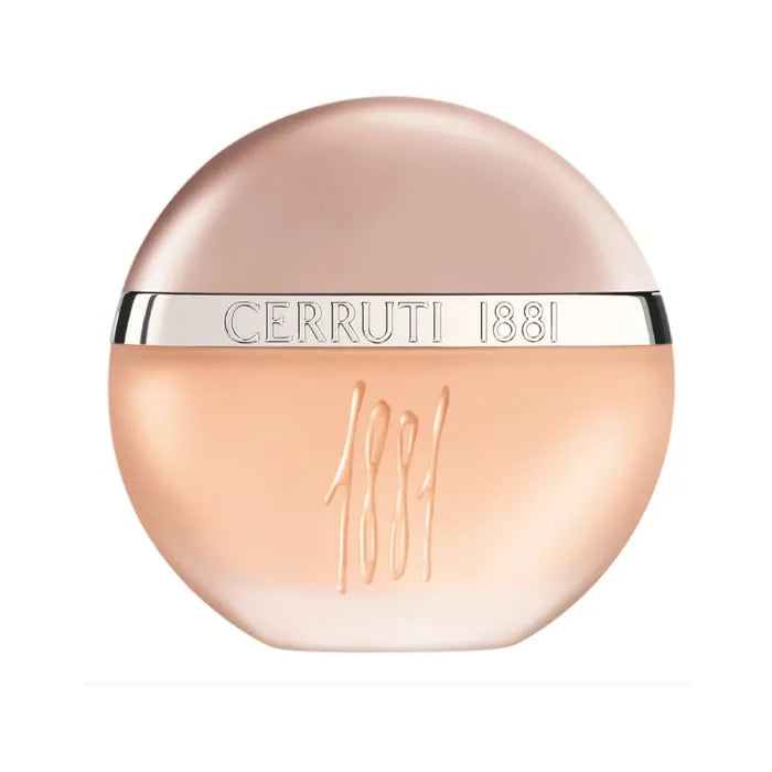 Image 1 : Flacon Cerruti 1881 Pour Femme eau de toilette design épuré transparent — Delvale