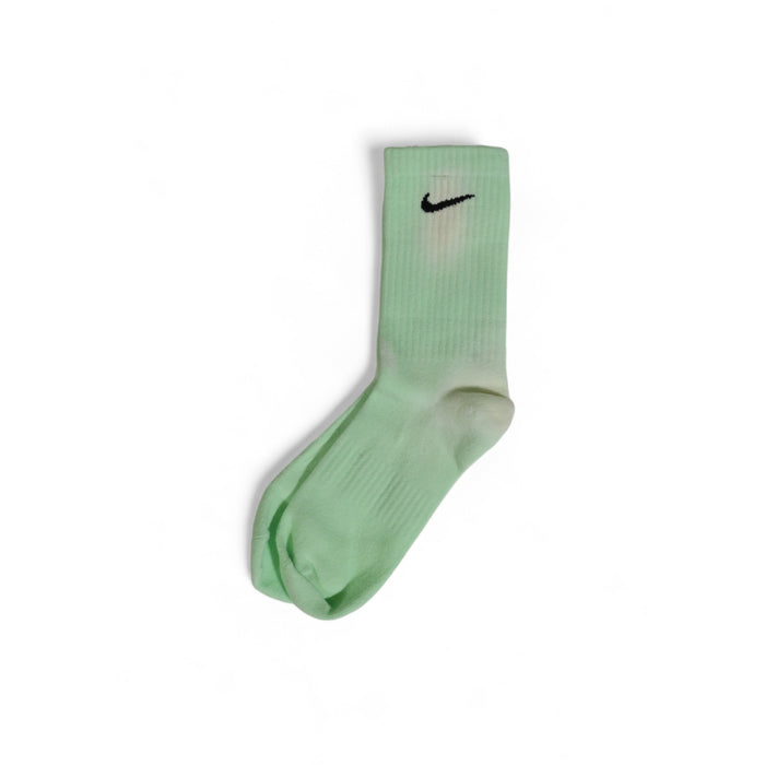 Image 3 : Chaussette Nike Everyday homme coloris vert menthe dégradé, texture côtelée visible — Delvale
