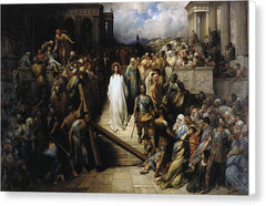 Christ Leaving the Praetorium - Canvas Print