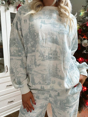 Christmas Cabin Lounge Set