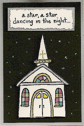 Church Rubber Stamp 2492J