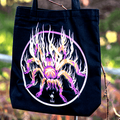 Cordyceps Tarantula Tote Bag by The Roving House