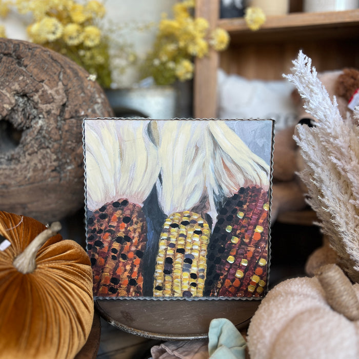 Corrugated Fall Decor