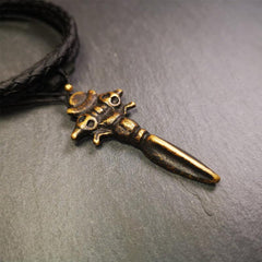 Cross Vajra Phurba 2.36" - Tibetan Buddhist vajra, view 4