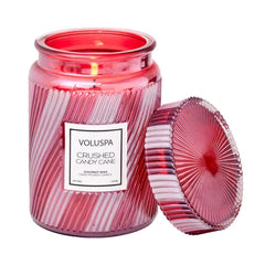 Crushed Candy Cane Candles