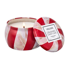 Crushed Candy Cane Candles