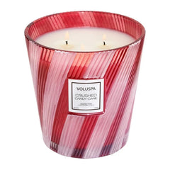 Crushed Candy Cane Candles