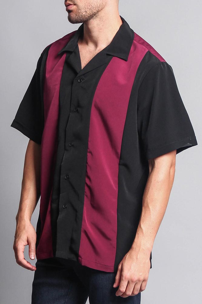 Burgundy/Black