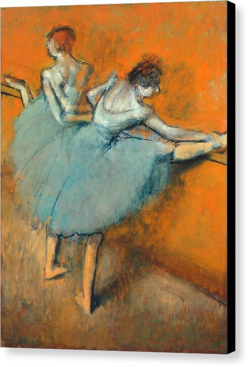 Dancers At The Barre - Canvas Print