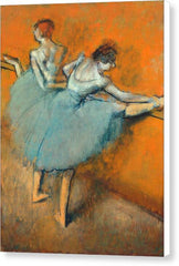 Dancers At The Barre - Canvas Print