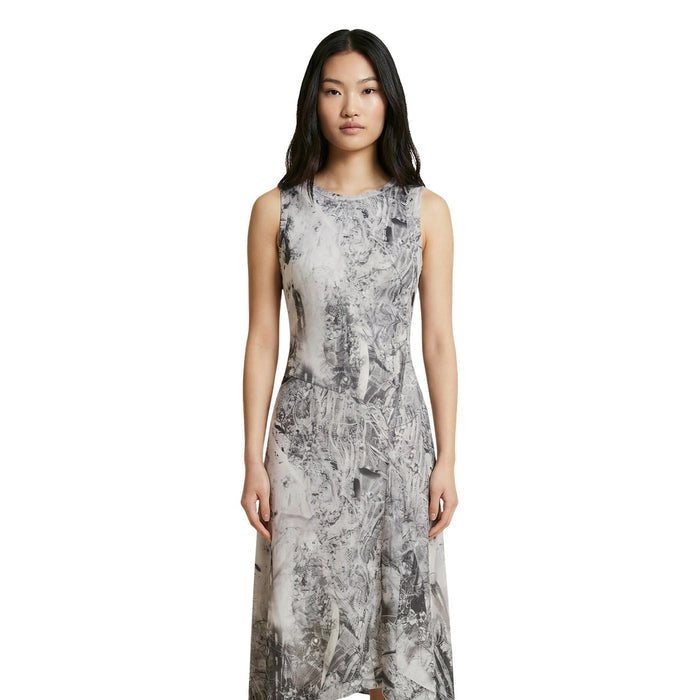 Image 3 : Vue d'ensemble robe Desigual femme grise sans manches, style printemps-été — delvale