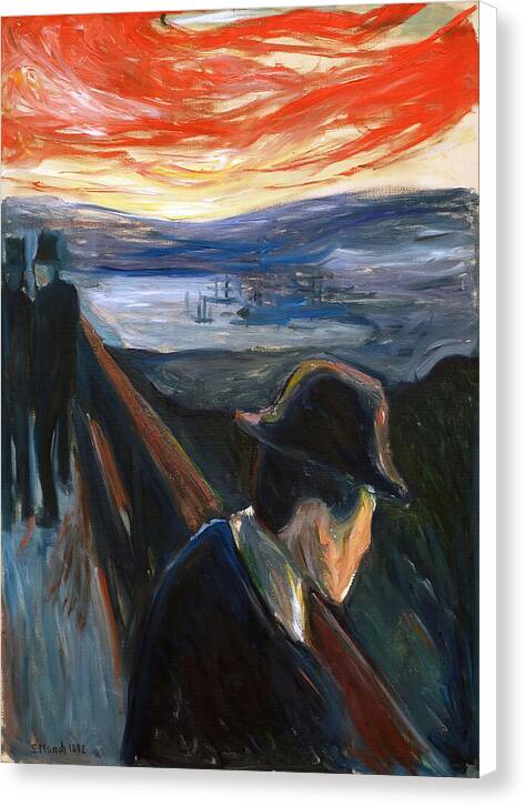 Despair, 1892 - Canvas Print