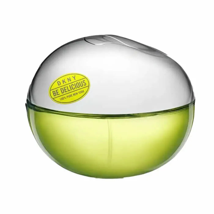 Image 1 : Flacon DONNA KARAN Be Delicious Eau de Parfum 100ml forme pomme verte — Delvale