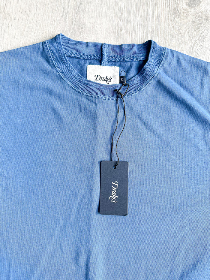 Drake's Dutch Blue Long Sleeve Hiking Tee Shirt - House Of Huntington