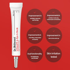 [Dr.Different] VITALIFT-A Eye & Neck info hyödyt