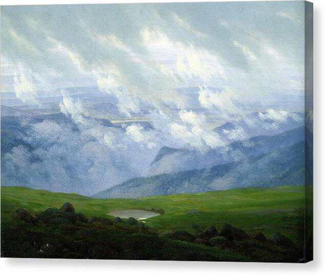Drifting Clouds - Canvas Print
