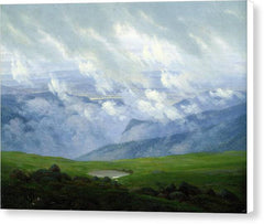 Drifting Clouds - Canvas Print