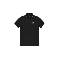 Image 4 : Polo Ea7 blanc homme porté, style casual chic italien — Delvale