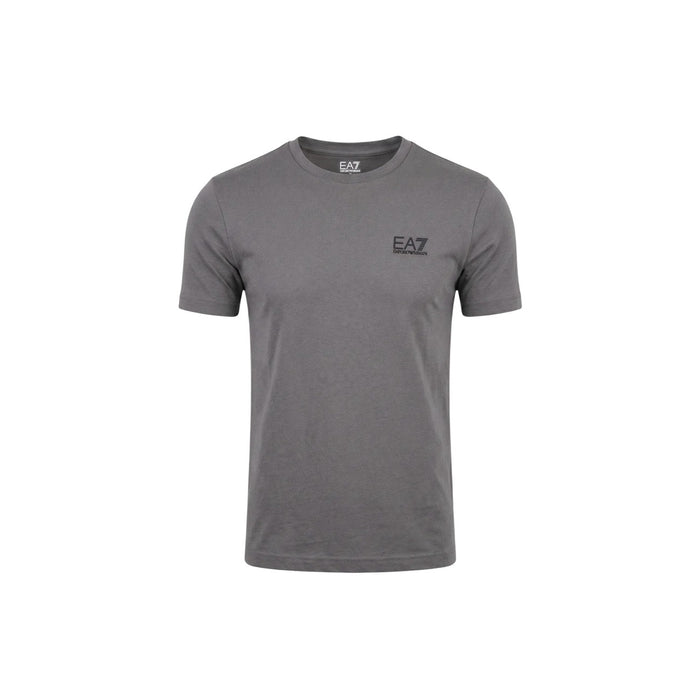 Image 3 : Vue dos t-shirt Ea7 homme gris manches courtes coton premium — Delvale