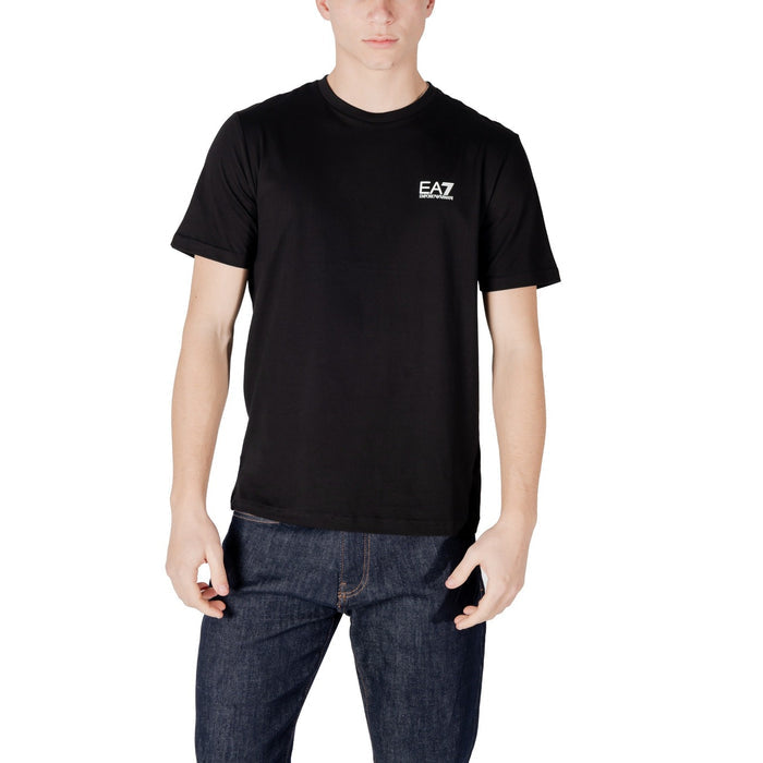 Image 7 : T-shirt Ea7 homme gris col rond styling casual élégant — Delvale