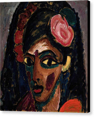 Egyptian Girl - Canvas Print