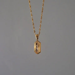 Everly Cz Stone Necklace
