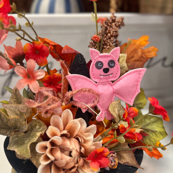 Fabric Pumpkin Arrangement
