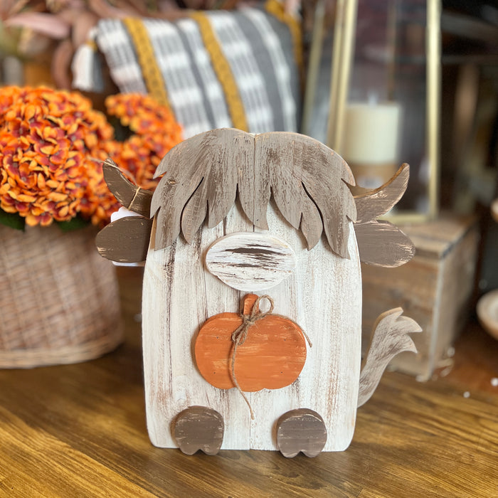 Fall Highland Cow