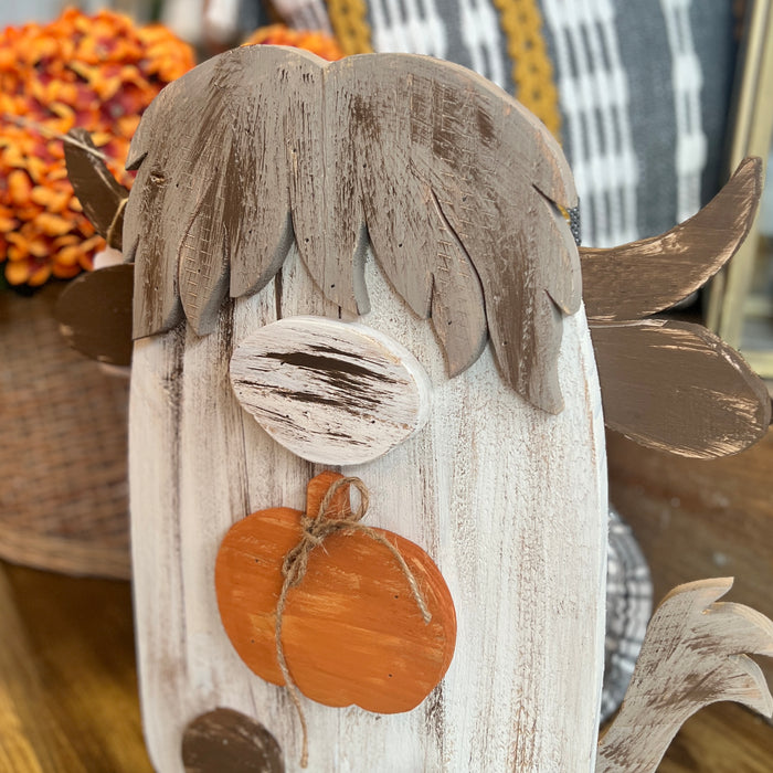Fall Highland Cow