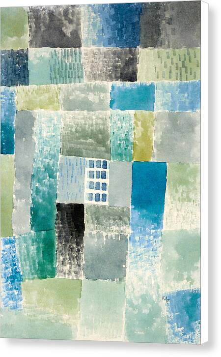 First House of a Settlement - Canvas Print
