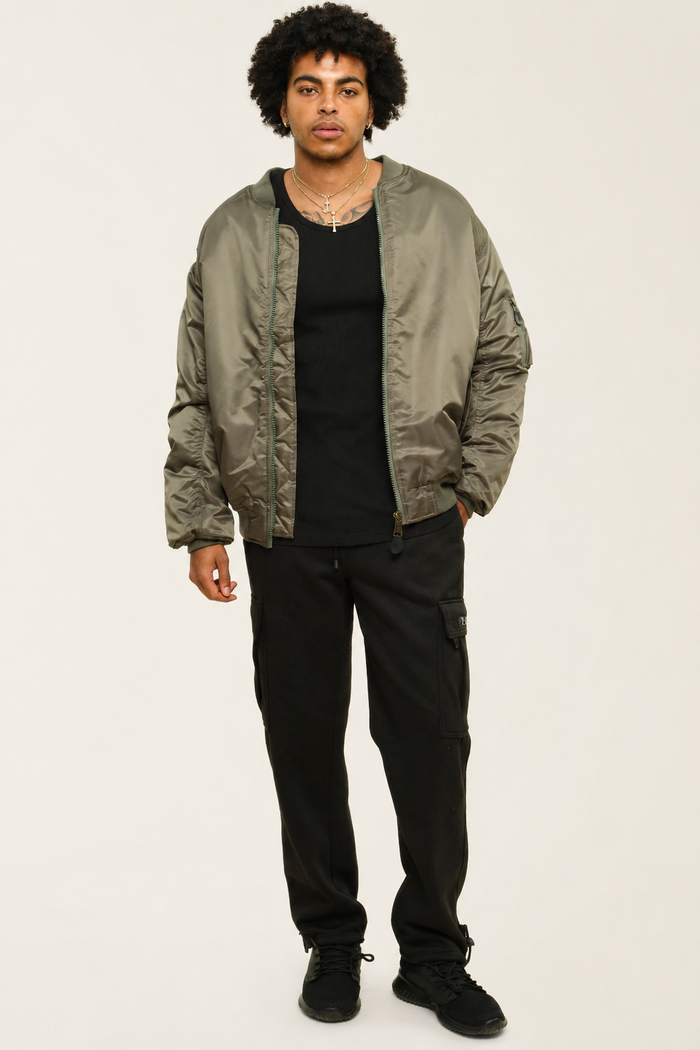 Fleece Heavyweight Cargo Sweat Pants G-Style USA