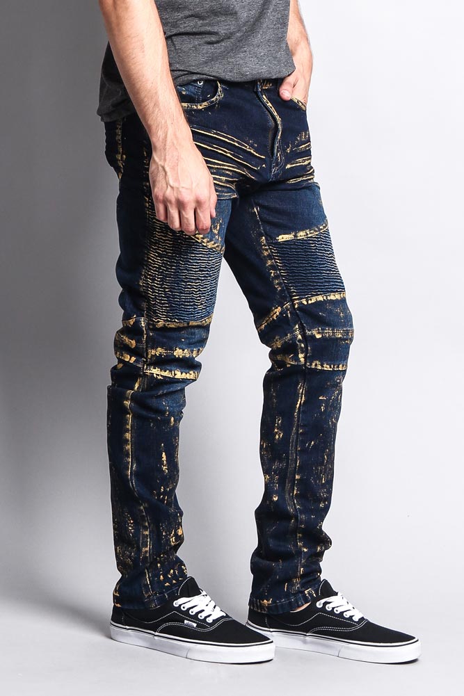 Indigo/Gold