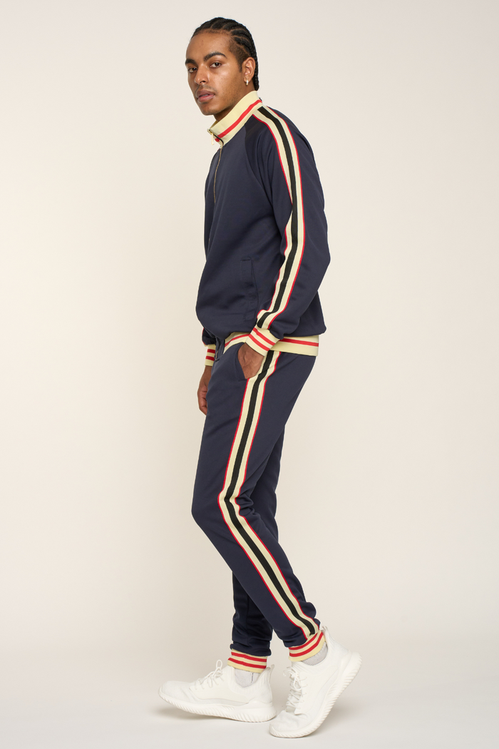 G Track Solid Track Suit Set Victorious