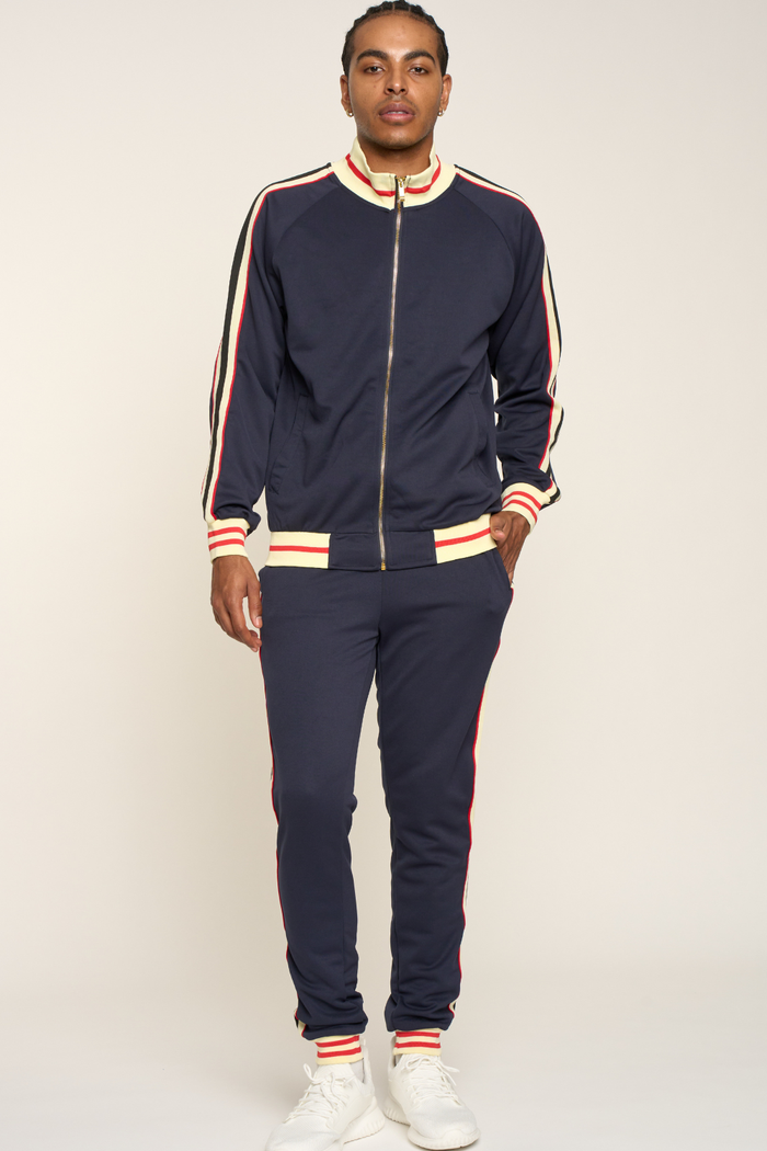 G Track Solid Track Suit Set Victorious
