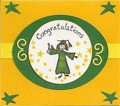 Gal Grad Rubber Stamp 2228D