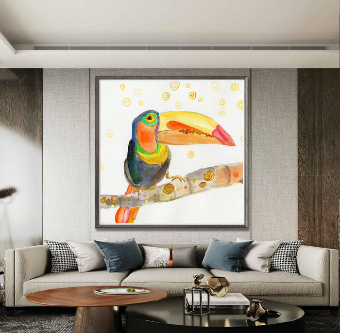 Giclée Print Toucan Bird Art, Print, Watercolor Print, Wall Art Prints Nature, Abstract Painting, Art Prints Watercolor, Artwork For Walls