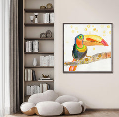 Giclée Print Toucan Bird Art, Print, Watercolor Print, Wall Art Prints Nature, Abstract Painting, Art Prints Watercolor, Artwork For Walls
