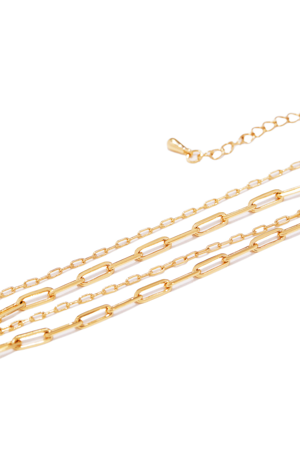 Melany Layered Anklet - Gold