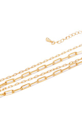 Melany Layered Anklet - Gold