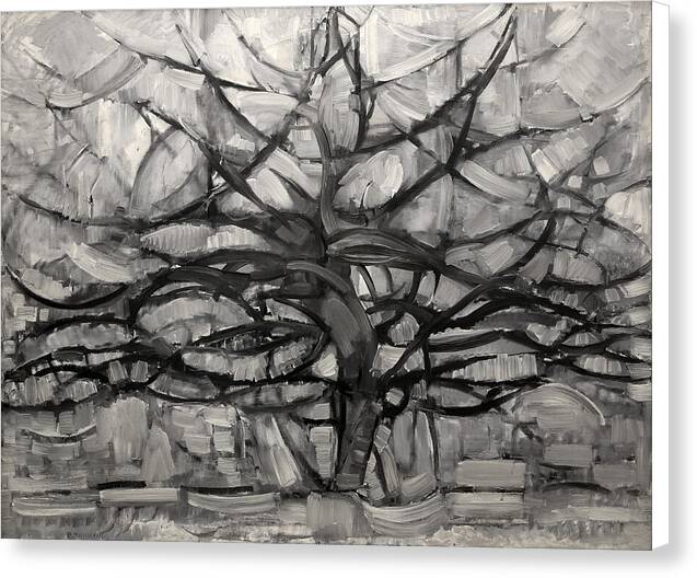 Gray Tree - Canvas Print