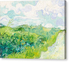 Green Wheat Fields, Auvers - Canvas Print