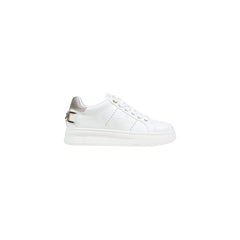 Image 1 : Baskets femme Guess blanc lacets vue de face — delvale