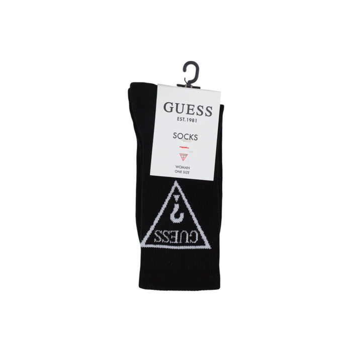 Image 1 : Lingerie Guess femme noire en coton stretch, coupe ajustée et confortable — delvale