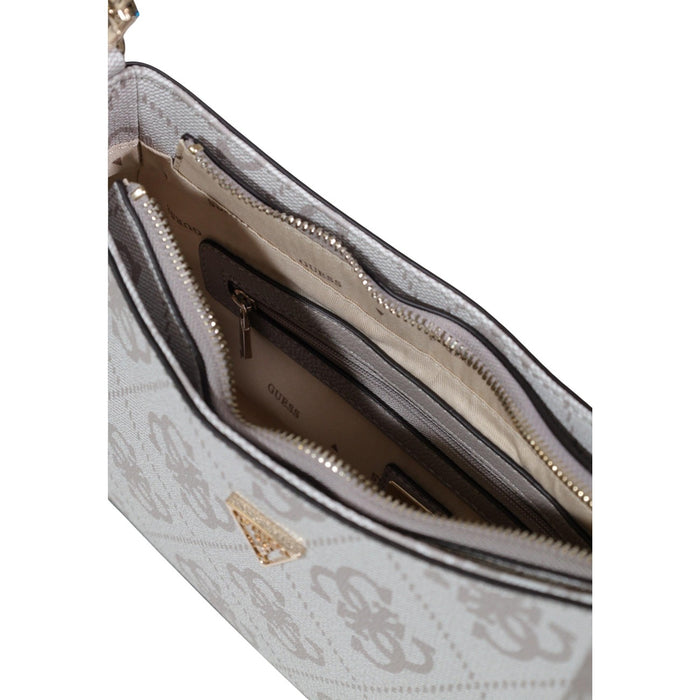 Image 5 : Sac bandoulière Guess Noelle II femme porté à l'épaule, look lifestyle casual — Delvale