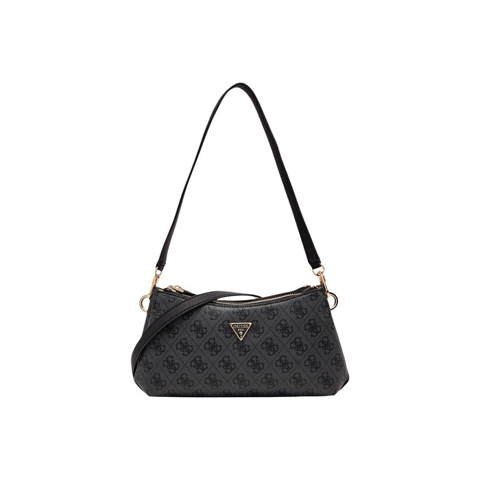 Image 6 : Guess Noelle II sac femme noir bandoulière multi-compartiments sur fond blanc — Delvale