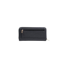 Image 3 : Vue d'ensemble portefeuille Guess femme noir zippé compact — delvale