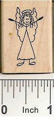 Harking Angel Rubber Stamp 2268D