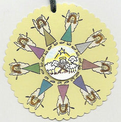 Harking Angel Rubber Stamp 2268D